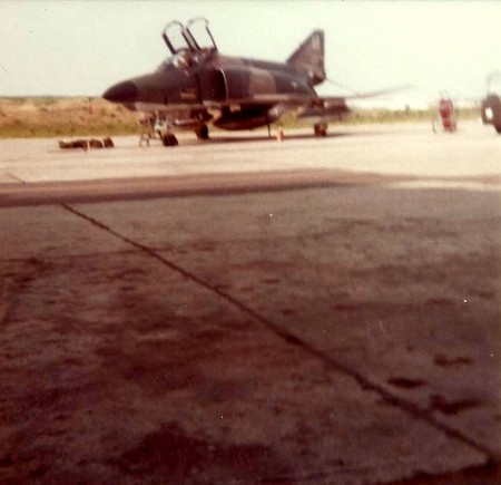 87° VAM-uno dei primi Phantom americani in visita al nostro aeroporto