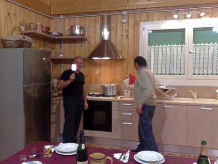 87° VAM-Cecco e Franco attendono di buttare la tagliatella in acqua